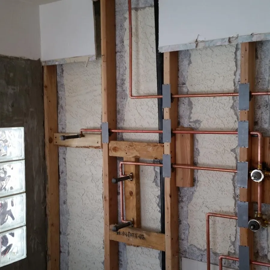 Copper pipe installation for Repiping in Spring